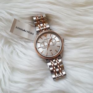 New Emporio Armani Steel Watch!